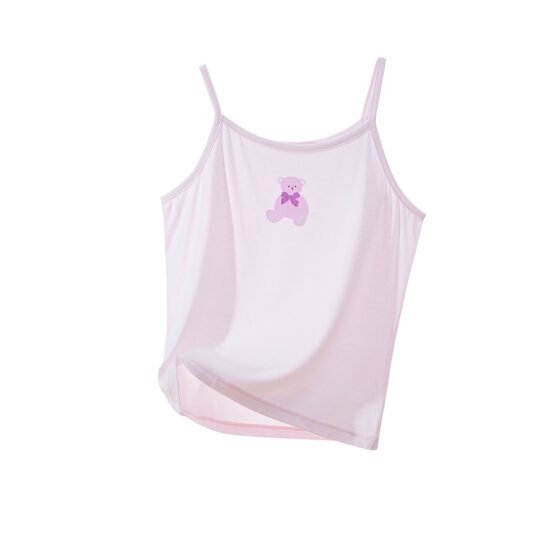 Girls EcoCosy Camisole Tank Tops H1371 Custom OEM ODM Nuohua
