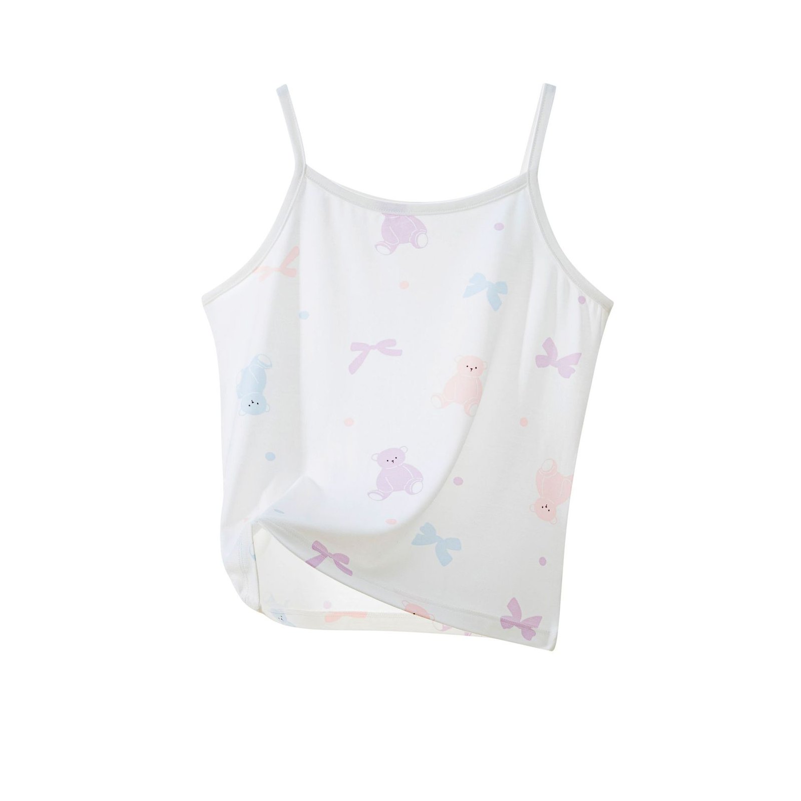 Girls EcoCosy Camisole Tank Tops H1371 Custom OEM ODM Nuohua