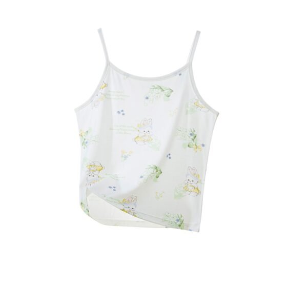 Girls EcoCosy Camisole Tank Tops H1371 Custom OEM ODM Nuohua
