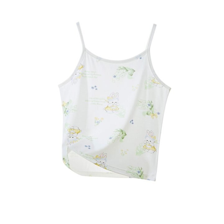 Girls EcoCosy Camisole Tank Tops H1371 Custom OEM ODM Nuohua