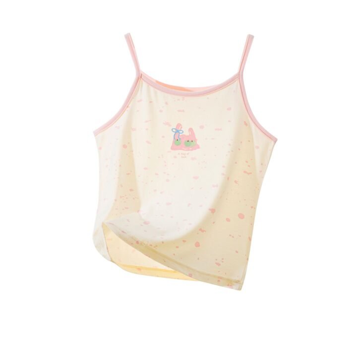 Girls EcoCosy Camisole Tank Tops H1371 Custom OEM ODM Nuohua
