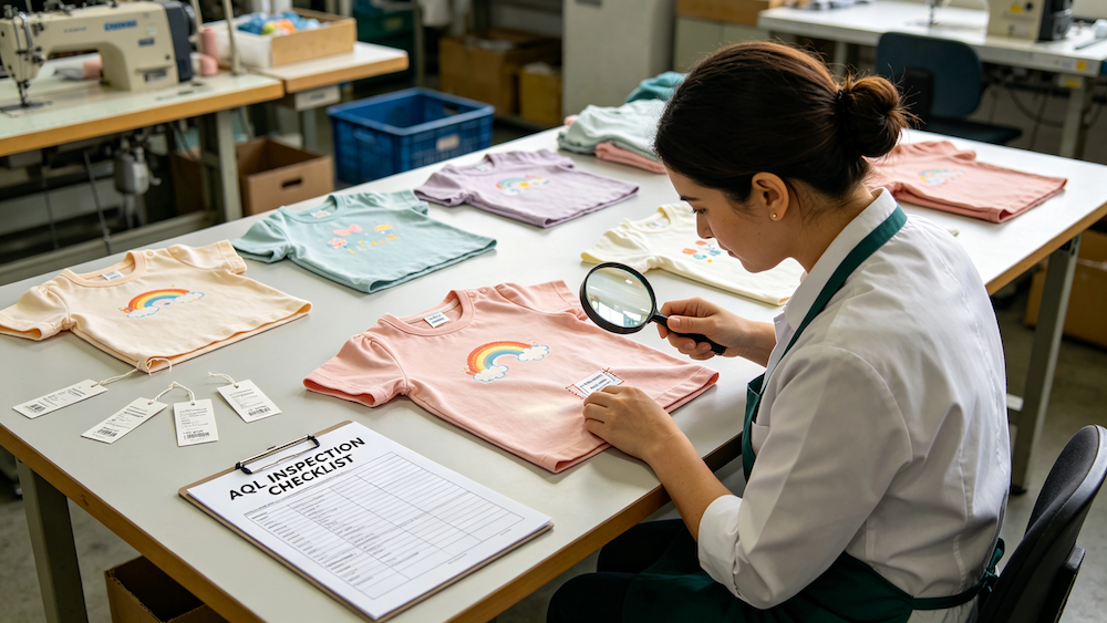 Third-party AQL inspection