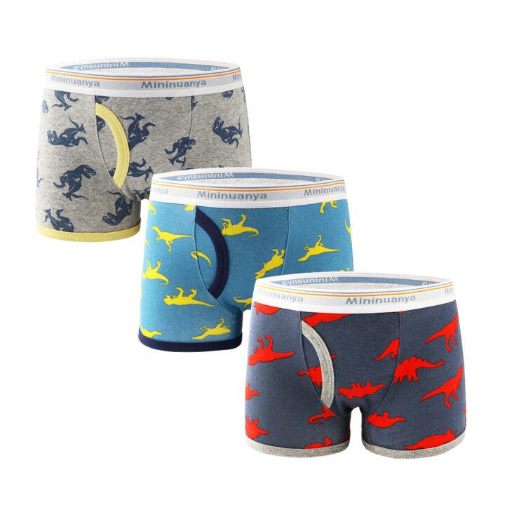 Wholesale 100% Cotton Ribbed Boys Boxer Briefs | Custom Kids Sleepwear OEM Nuohua