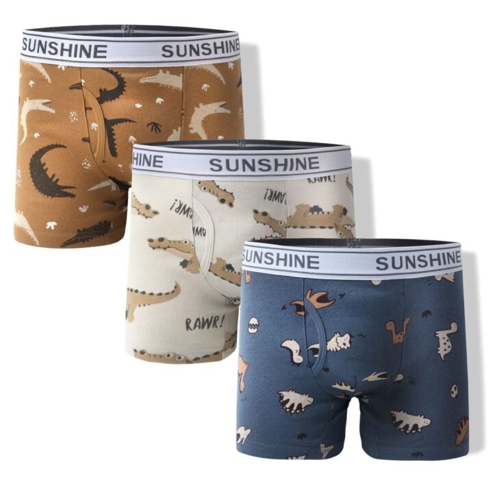 Wholesale Boys 100% Cotton Boxer Briefs | Custom Kids Sleepwear OEM Nuohua