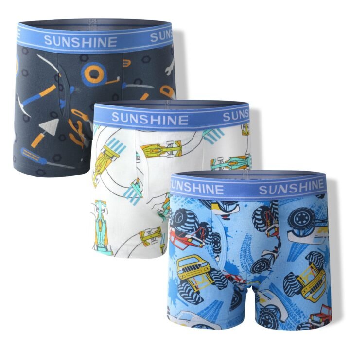 Wholesale Boys 100% Cotton Boxer Briefs | Custom Kids Sleepwear OEM Nuohua