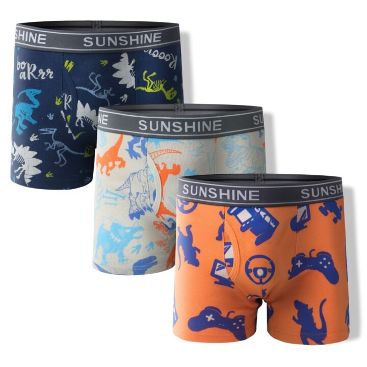 Wholesale Boys 100% Cotton Boxer Briefs | Custom Kids Sleepwear OEM Nuohua