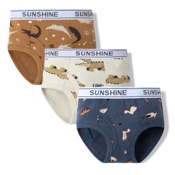 Wholesale Boys 100% Cotton Briefs | Custom Kids Sleepwear OEM Nuohua