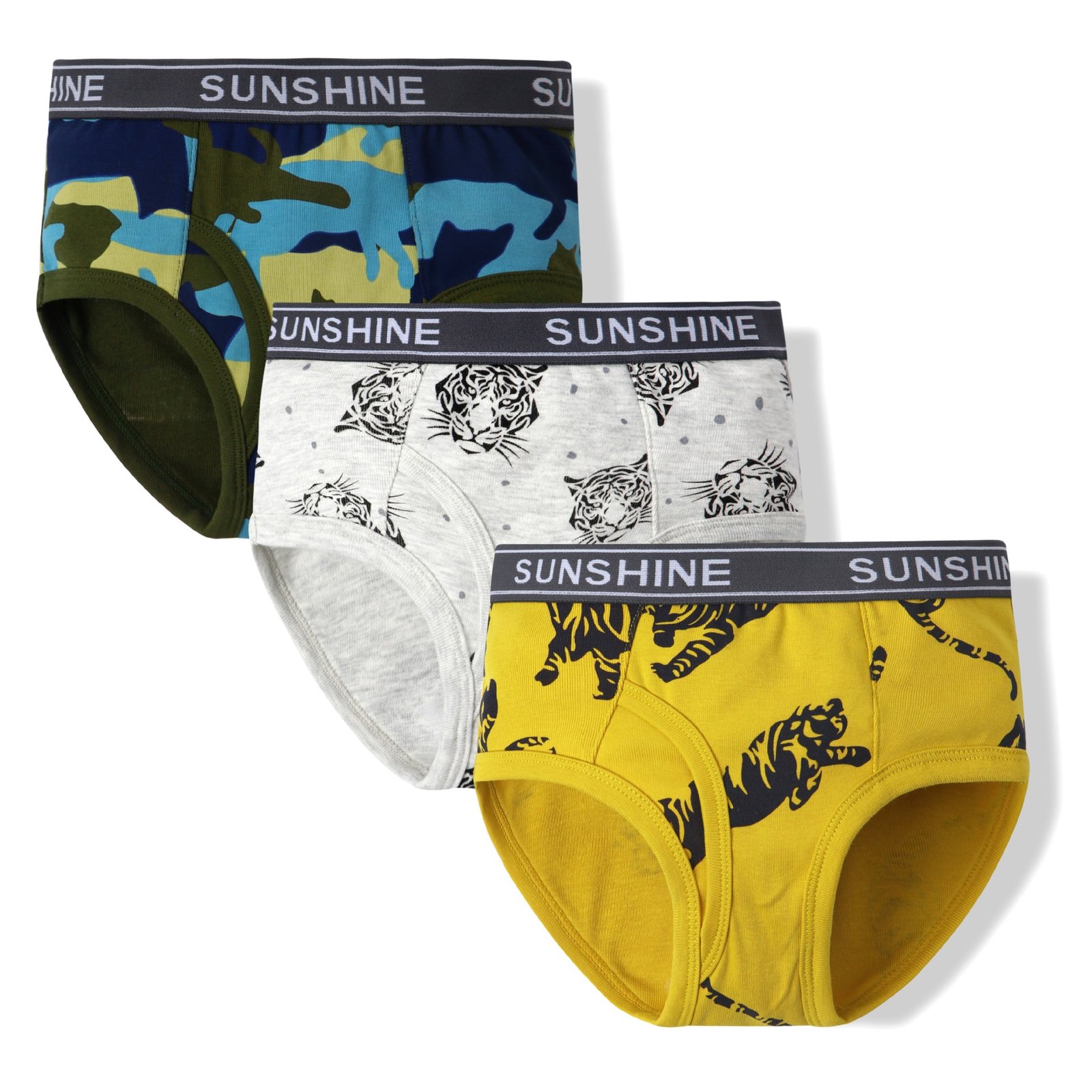 Wholesale Boys 100% Cotton Briefs | Custom Kids Sleepwear OEM Nuohua