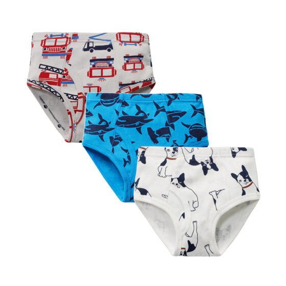 Wholesale Boys 100% Cotton Briefs | Custom Kids Sleepwear OEM Nuohua