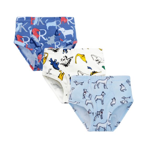 Wholesale Boys 100% Cotton Briefs | Custom Kids Sleepwear OEM Nuohua