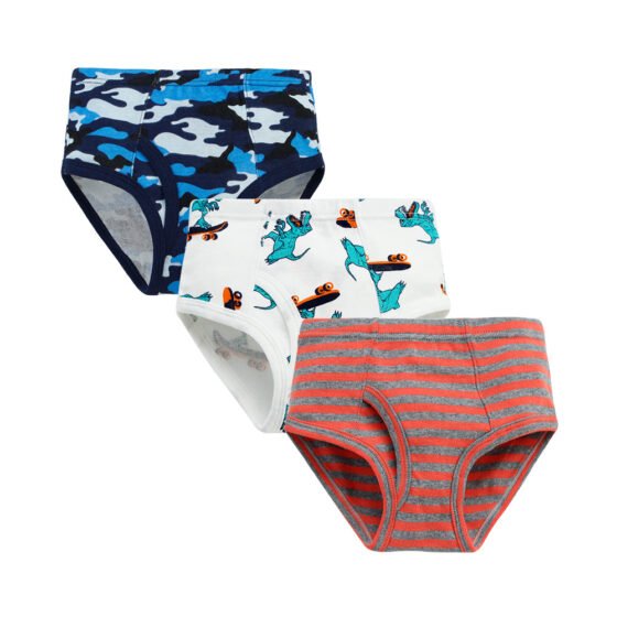 Wholesale Boys 100% Cotton Briefs | Custom Kids Sleepwear OEM Nuohua
