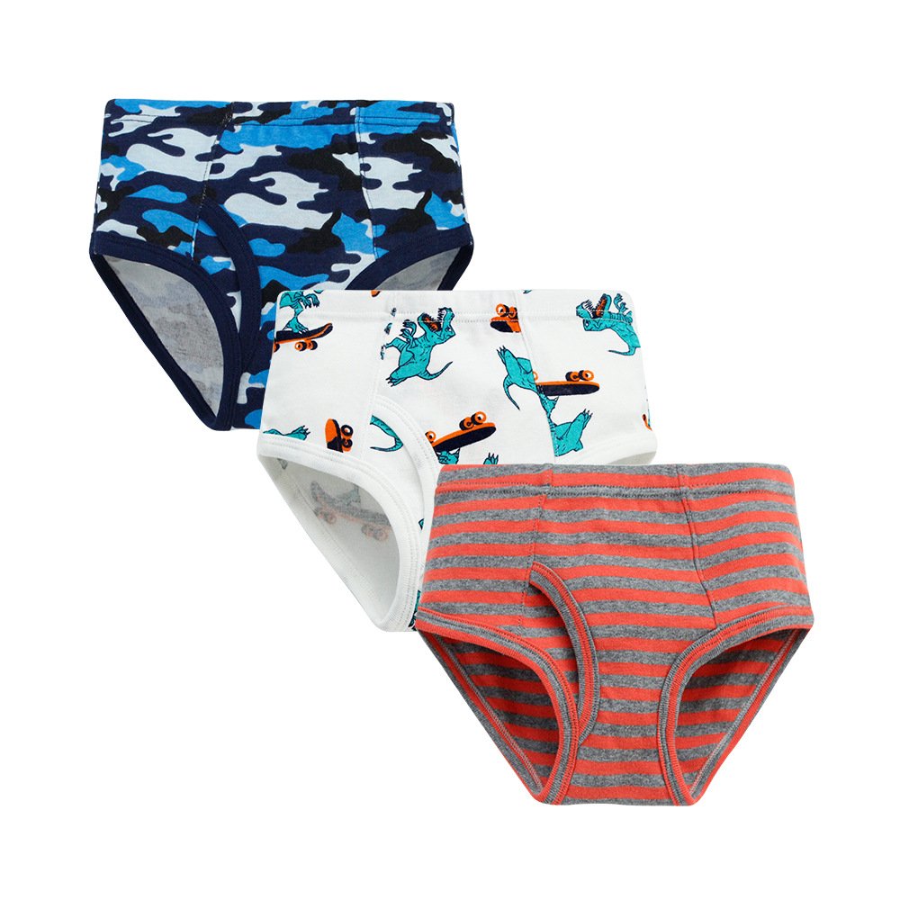Wholesale Boys 100% Cotton Briefs | Custom Kids Sleepwear OEM Nuohua