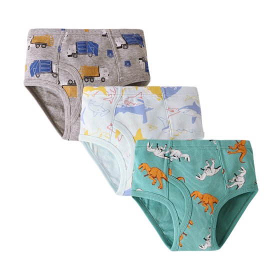 Wholesale Boys 100% Cotton Briefs | Custom Kids Sleepwear OEM Nuohua