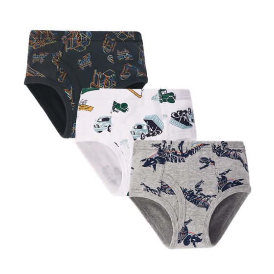 Wholesale Boys 100% Cotton Briefs | Custom Kids Sleepwear OEM Nuohua