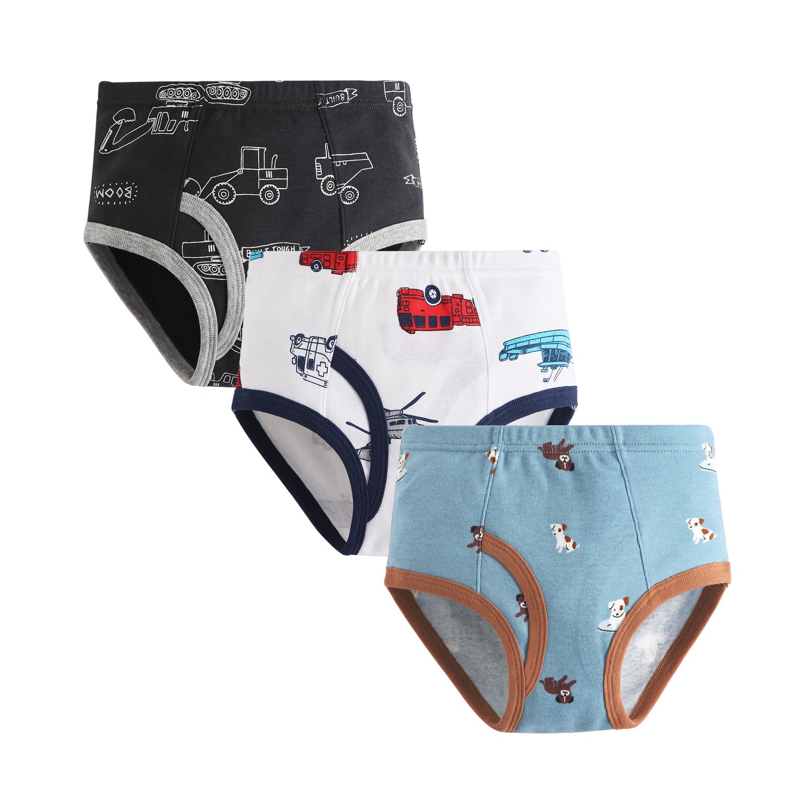 Wholesale Boys 100% Cotton Briefs | Custom Kids Sleepwear OEM Nuohua