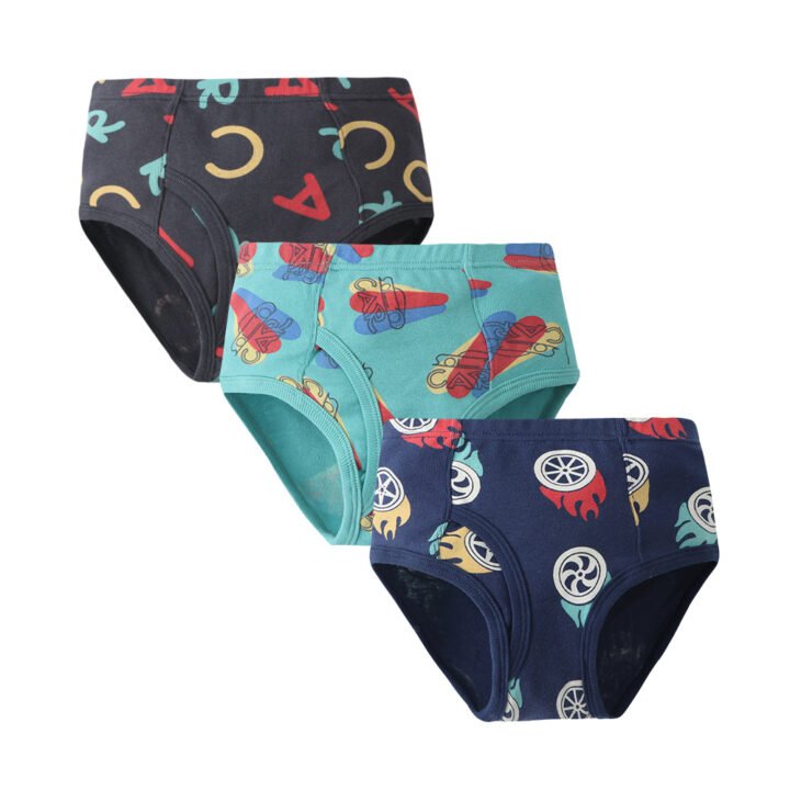 Wholesale Boys 100% Cotton Briefs | Custom Kids Sleepwear OEM Nuohua