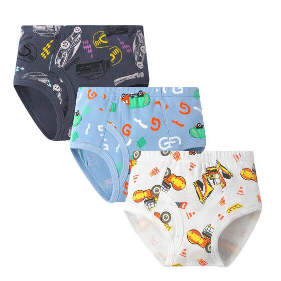 Wholesale Boys 100% Cotton Briefs | Custom Kids Sleepwear OEM Nuohua
