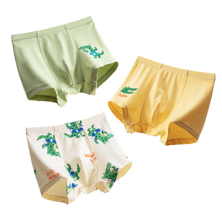 Wholesale Boys Bamboo Fiber Boxer Briefs | Custom Kids Sleepwear OEM Nuohua