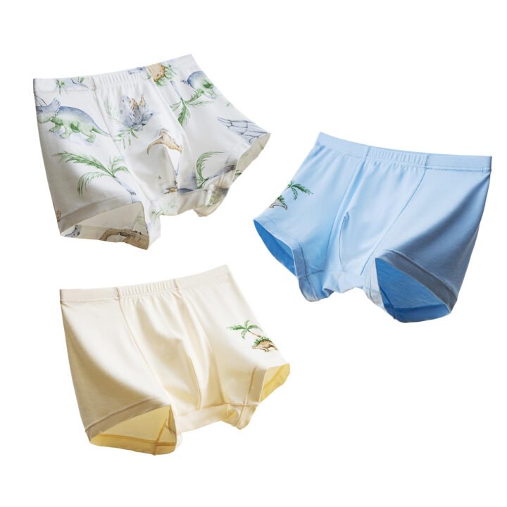 Wholesale Boys Bamboo Fiber Boxer Briefs | Custom Kids Sleepwear OEM Nuohua
