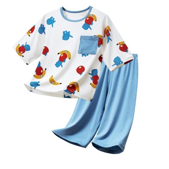 Wholesale Boys Bamboo Fiber Pajama Sets | Custom Kids Sleepwear OEM Nuohua
