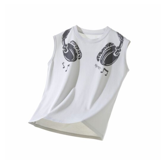Wholesale Boys Bamboo Tank Tops HZ1578 | Custom Kids Sleepwear OEM Nuohua