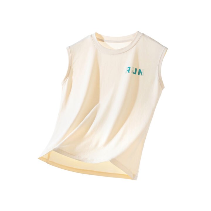 Wholesale Boys Bamboo Tank Tops HZ1578 | Custom Kids Sleepwear OEM Nuohua