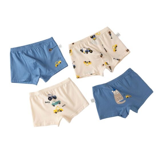 Wholesale Boys Boxer Briefs H805 | Custom Kids Sleepwear OEM Nuohua