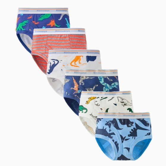 Wholesale Boys Cotton Underwear Briefs | Custom Kids Sleepwear OEM Nuohua