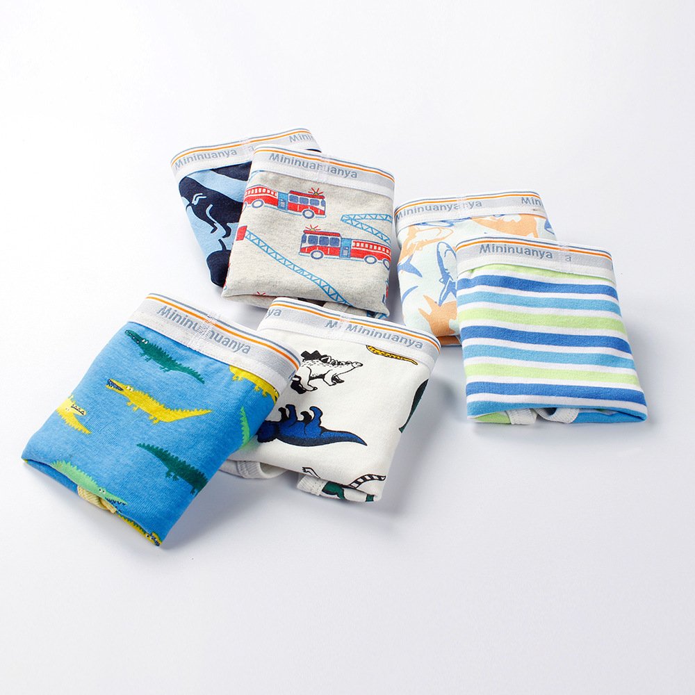 Wholesale Boys Cotton Underwear Briefs | Custom Kids Sleepwear OEM Nuohua