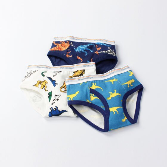 Wholesale Boys Cotton Underwear Briefs | Custom Kids Sleepwear OEM Nuohua