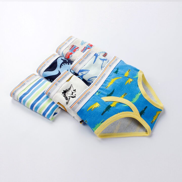 Wholesale Boys Cotton Underwear Briefs | Custom Kids Sleepwear OEM Nuohua