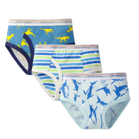 Wholesale Boys Cotton Underwear Briefs | Custom Kids Sleepwear OEM Nuohua