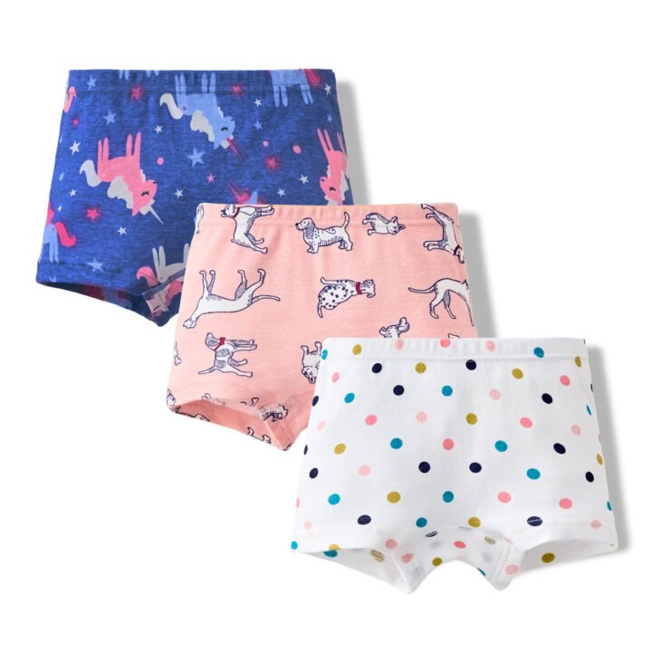 Wholesale Girls 100% Cotton Boxer Briefs | Custom Kids Sleepwear OEM Nuohua