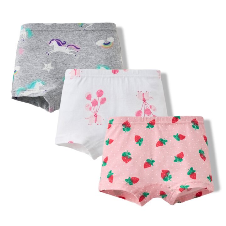 Wholesale Girls 100% Cotton Boxer Briefs | Custom Kids Sleepwear OEM Nuohua