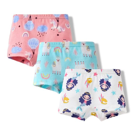 Wholesale Girls 100% Cotton Boxer Briefs | Custom Kids Sleepwear OEM Nuohua