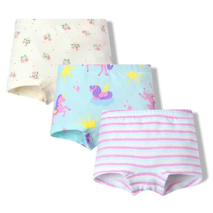 Wholesale Girls 100% Cotton Boxer Briefs | Custom Kids Sleepwear OEM Nuohua