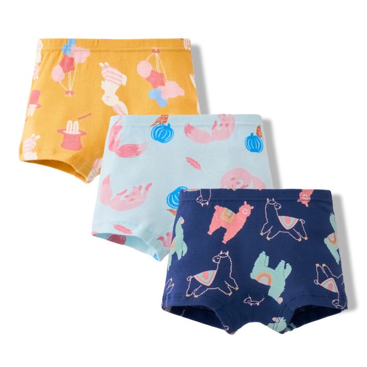 Wholesale Girls 100% Cotton Boxer Briefs | Custom Kids Sleepwear OEM Nuohua