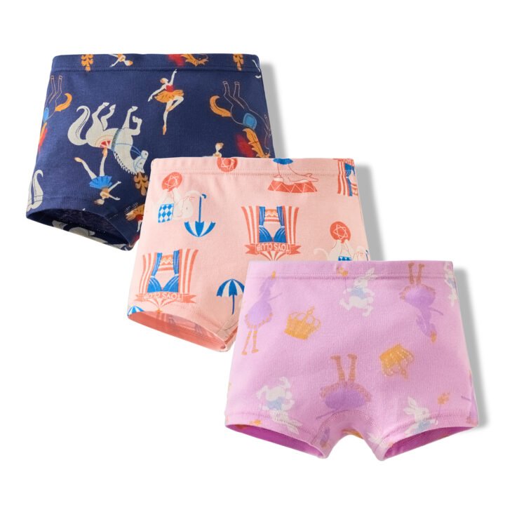 Wholesale Girls 100% Cotton Boxer Briefs | Custom Kids Sleepwear OEM Nuohua