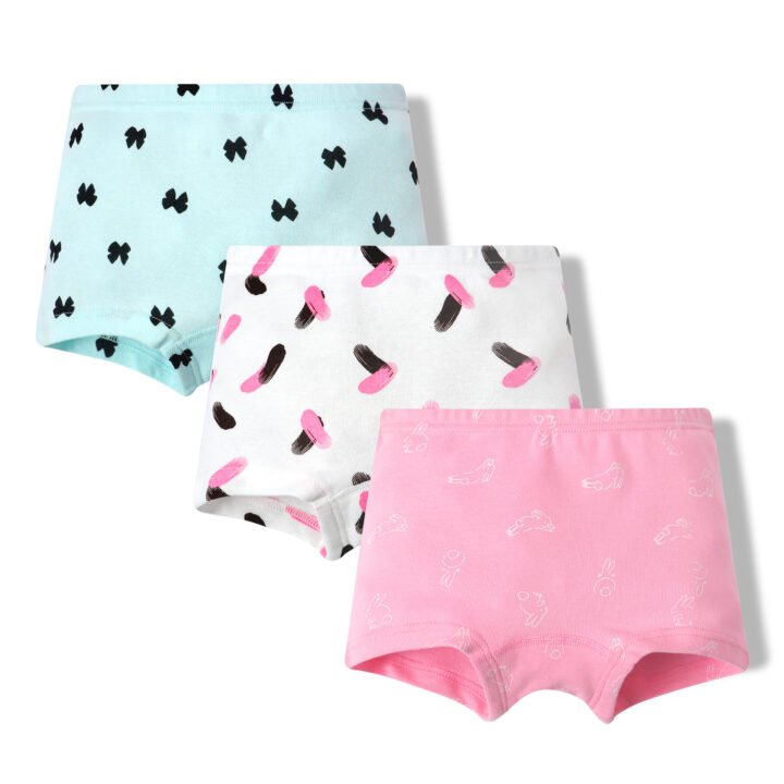 Wholesale Girls 100% Cotton Boxer Briefs | Custom Kids Sleepwear OEM Nuohua