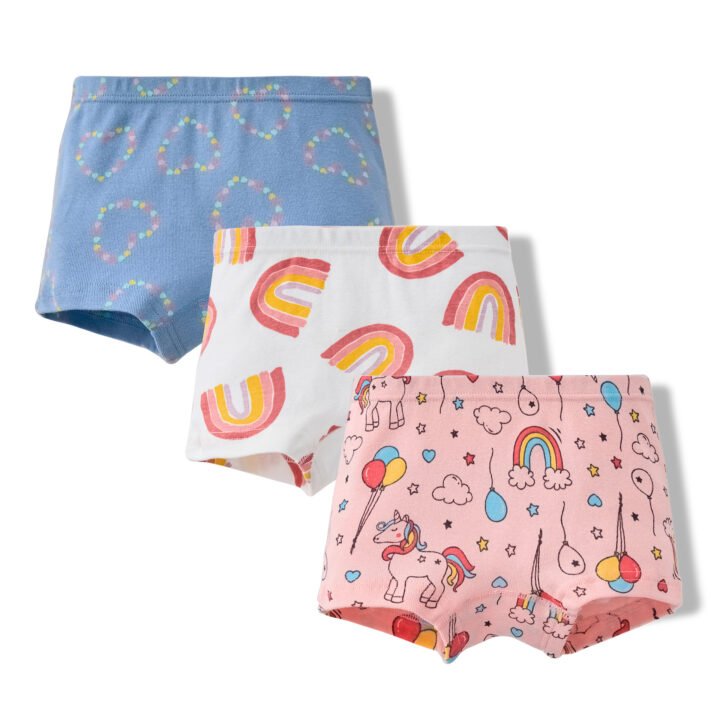 Wholesale Girls 100% Cotton Boxer Briefs | Custom Kids Sleepwear OEM Nuohua