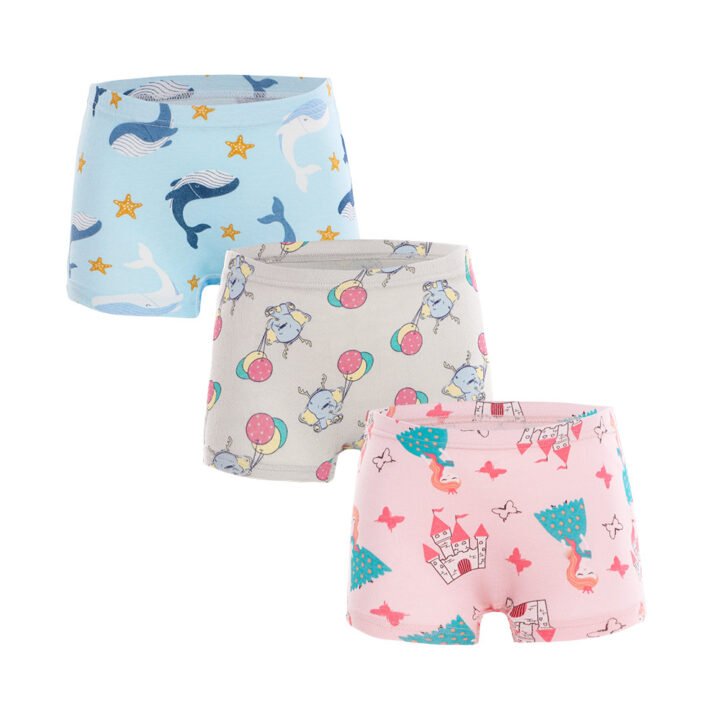 Wholesale Girls 100% Cotton Boxer Briefs | Custom Kids Sleepwear OEM Nuohua