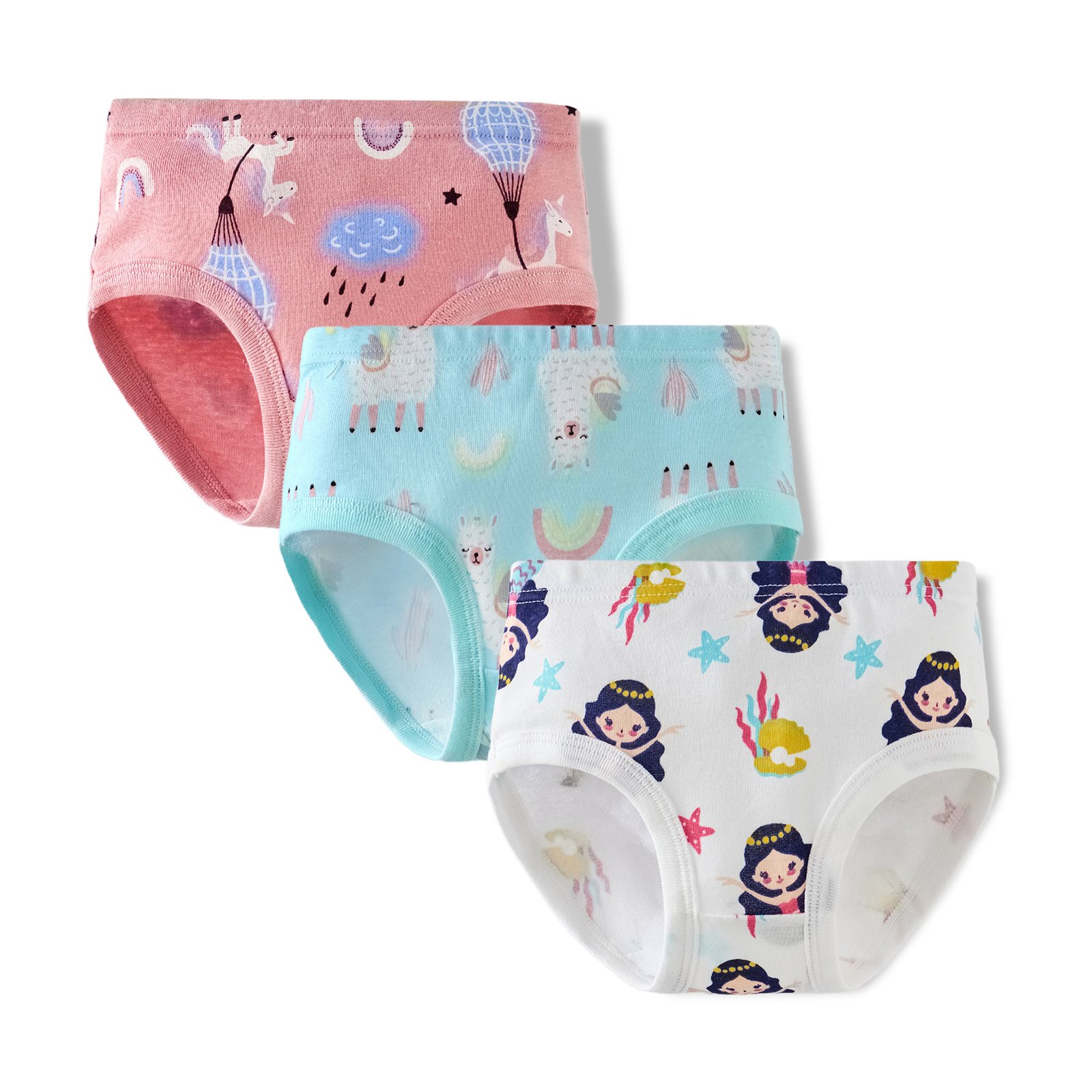 Wholesale Girls 100% Cotton Briefs | Custom Kids Sleepwear OEM Nuohua