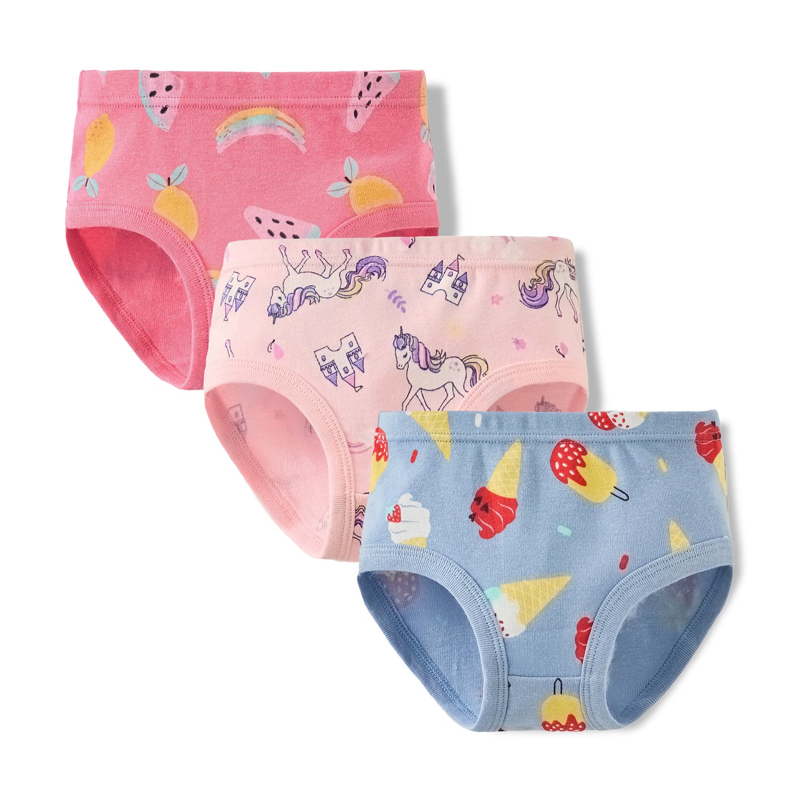Wholesale Girls 100% Cotton Briefs | Custom Kids Sleepwear OEM Nuohua