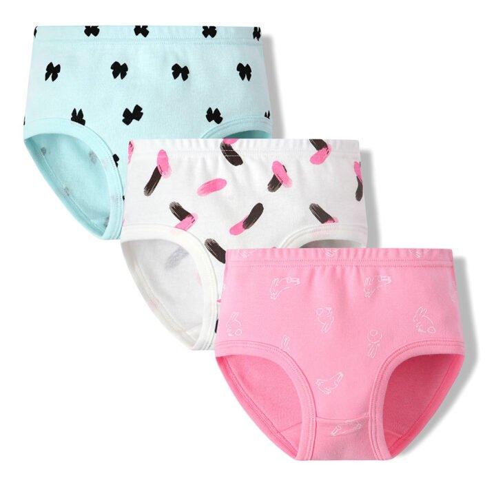 Wholesale Girls 100% Cotton Briefs | Custom Kids Sleepwear OEM Nuohua