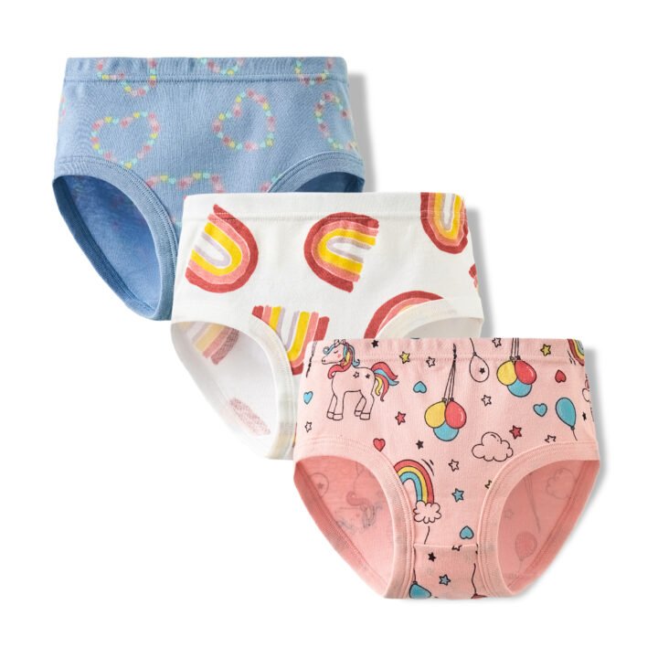 Wholesale Girls 100% Cotton Briefs | Custom Kids Sleepwear OEM Nuohua