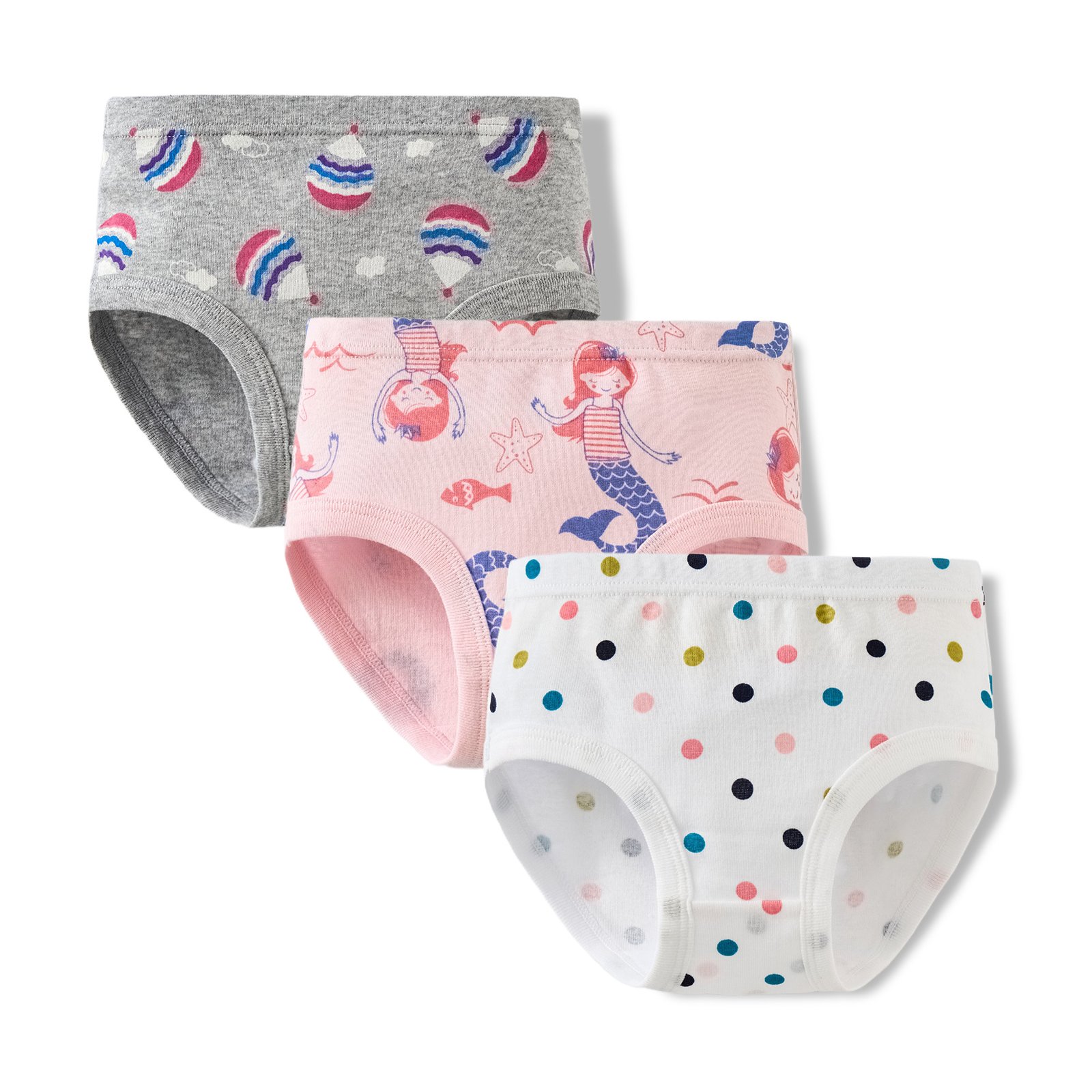 Wholesale Girls 100% Cotton Briefs | Custom Kids Sleepwear OEM Nuohua