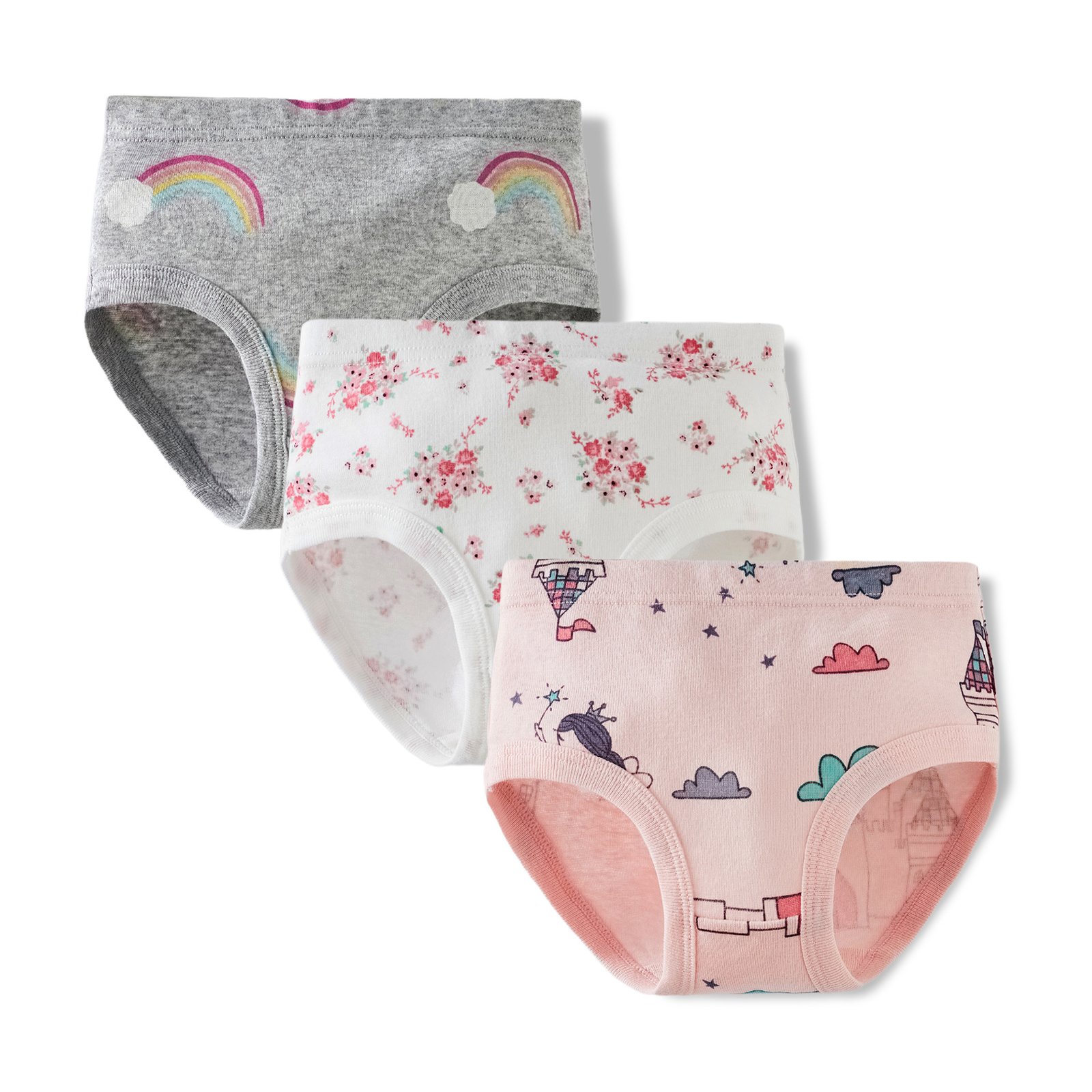 Wholesale Girls 100% Cotton Briefs | Custom Kids Sleepwear OEM Nuohua