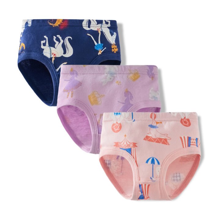 Wholesale Girls 100% Cotton Briefs | Custom Kids Sleepwear OEM Nuohua
