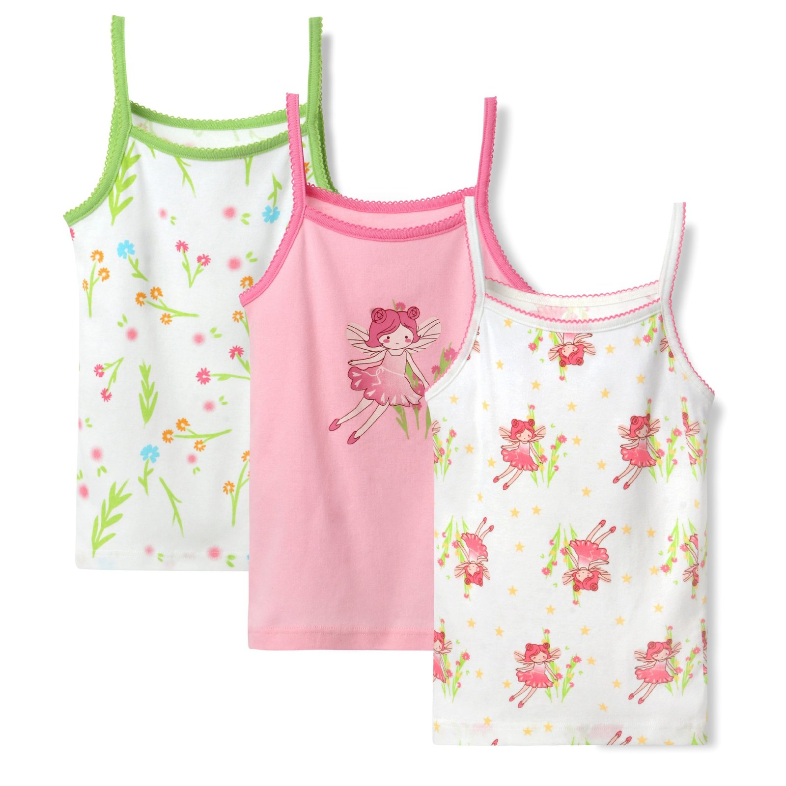Wholesale Girls 100% Cotton Cami Tank Tops H1307 | Custom Kids Sleepwear OEM Nuohua