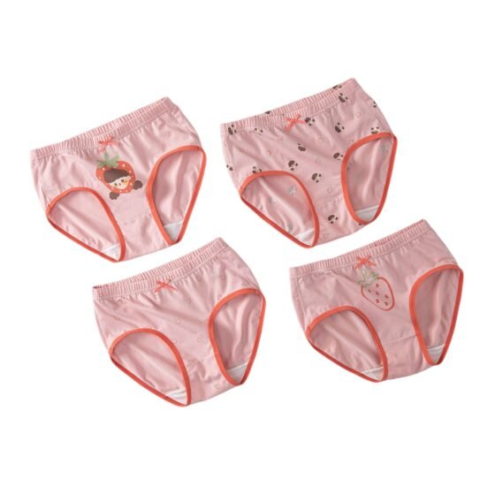 Wholesale Girls Cotton Panties H1202 | Custom Kids Sleepwear OEM Nuohua
